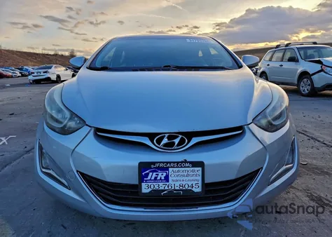 2014 Hyundai Elantra Se из США, поврежденный, VIN KMHDH4AE1EU074471